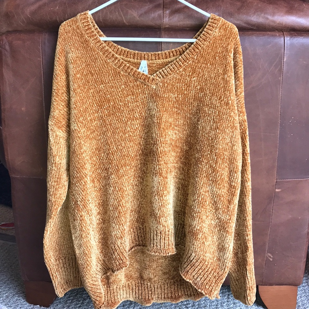 Gold sweater